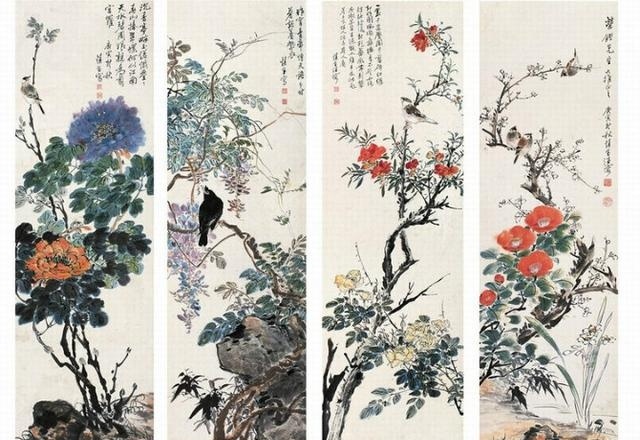 湖社画家汪慎生作品欣赏图片