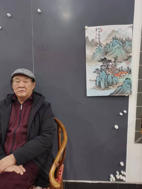 玄烨行书仿董其昌书轴图片
